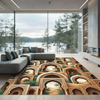 Sand Oasis Palace Arches Rug