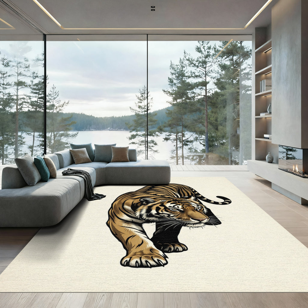 Majestic Tiger Forward Stance Rug