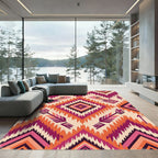 Rich Rustic Arrow Aztec Kilim Rug