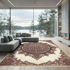 Victorian Pinks Filigree Medallion Rug