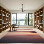 Sunset Haze Ombre Soft Gradient Rug