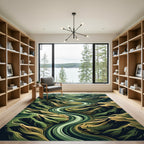Green River Valley Landscape Rug