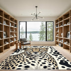 Bold Cheetah Spots Abstract Animals Rug