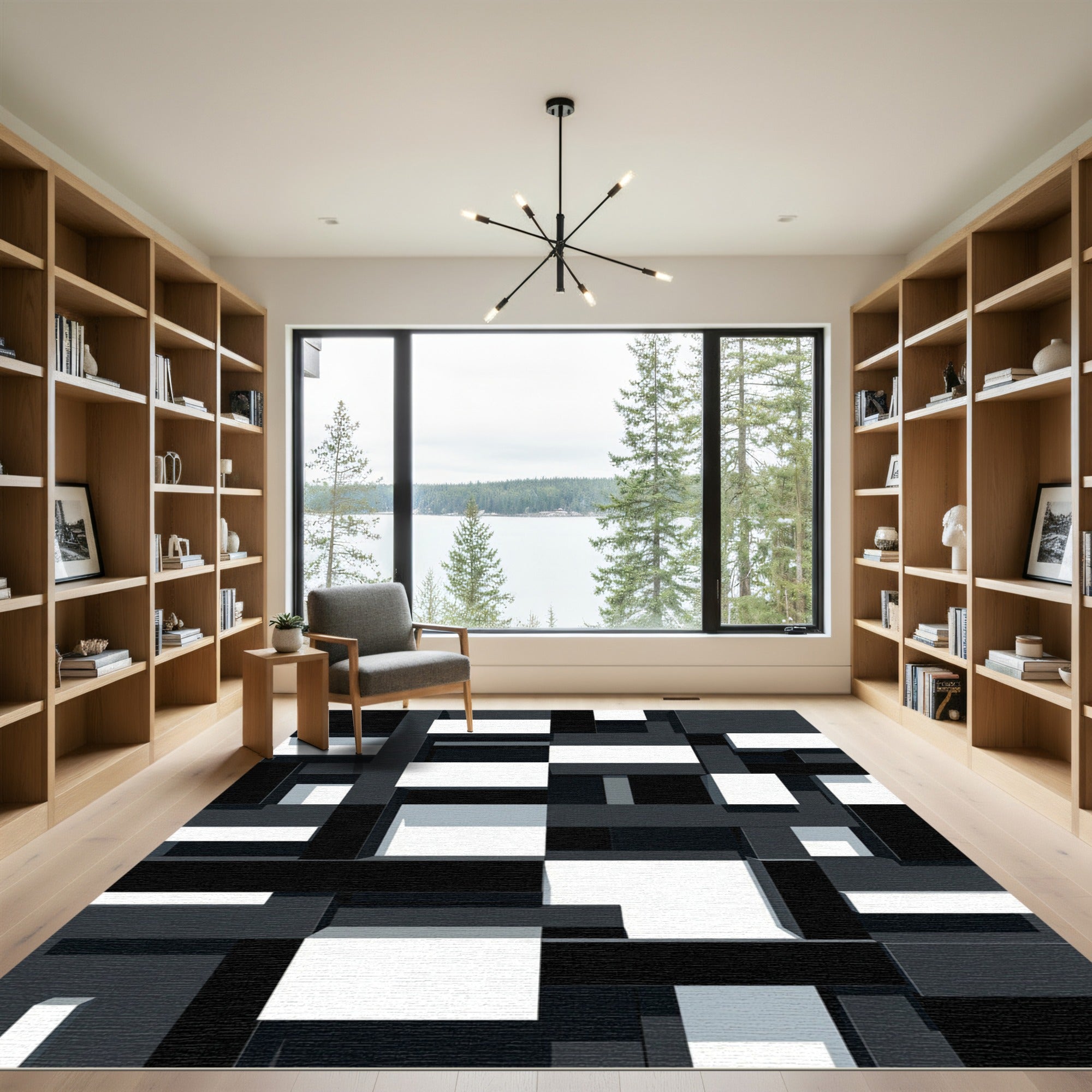 Monochromatic Rectangular Grid Abstraction Rug