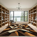 Abstract Geometric Brown Shattered Rug
