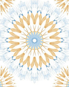 Mandala Patterned Soft Colors Rug