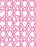Bold Pink Geo Sketch Rug