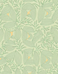 Green Leafy Vine Pattern Rug