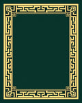 Ornate Greco-Roman Maze Patterned Rug