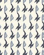Geometric Bird And Shield Pattern Rug