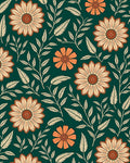 Floral Branch Botanical Pattern Design Rug