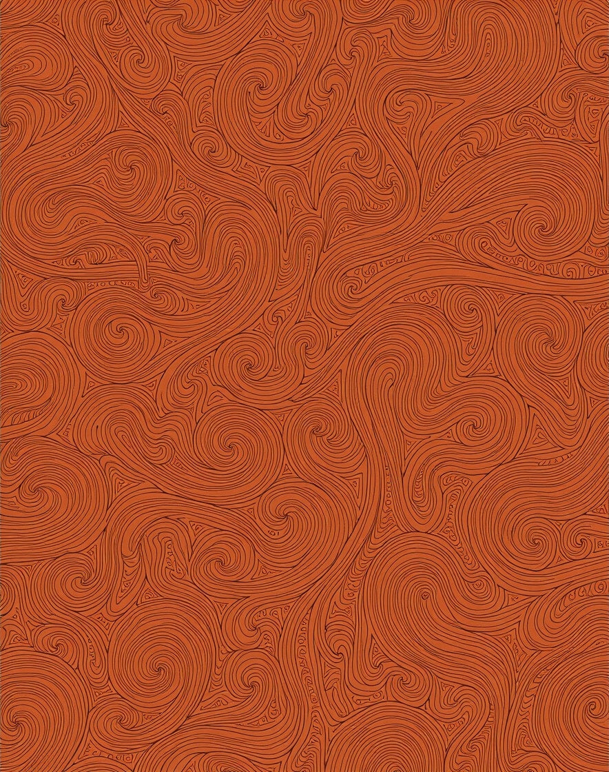Intricate Swirl Pattern Rug