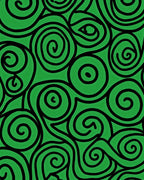 Bold Swirl Pattern Design Rug