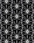 Art Nouveau Floral Pattern Rug