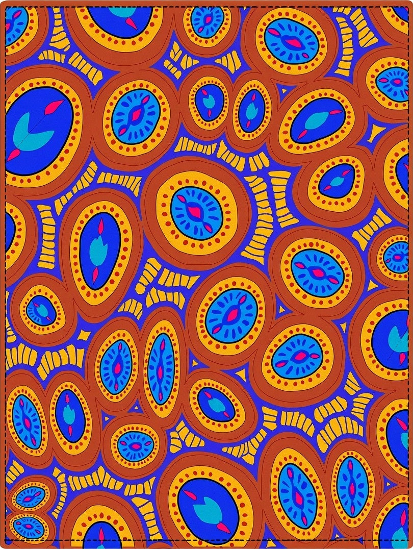 Bold Oval Pattern Abstract Design Rug