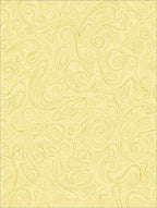 Abstract Swirl Pattern Golden Rug