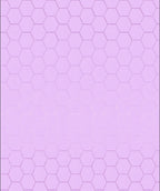 Pastel Hexagon Geometric Pattern Rug