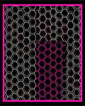 Modern Geometric Hexagonal Pattern Rug