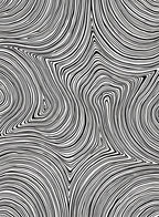Black White Abstract Flow Design Rug