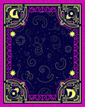Cosmic Swirls With Celestial Accents Rug