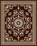 Ornate Floral Mandala Pattern Rug