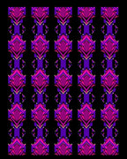 Bold Jewel-Toned Geometric Pattern Rug