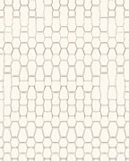 Subtle Geometric Honeycomb Pattern Design Rug