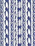 Classic Knotted Rope Pattern Rug