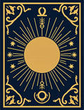 Celestial Sun Starburst Pattern Rug
