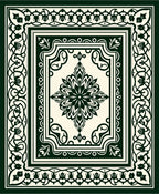 Traditional Elaborate Floral Medallion Rug