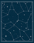 Celestial Constellation Pattern Rug
