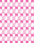 Pink geometric block pattern Rug