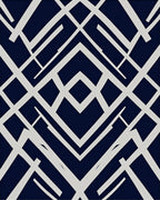 Art Deco Geometric Pattern Rug