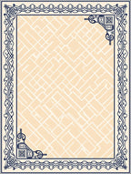 Classic Swirling Patterned Cream Rug