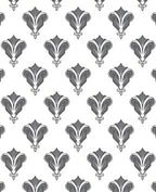 Art Nouveau Floral Pattern Rug