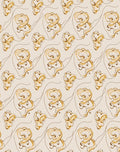 Abstract Swirls Organic Pattern Design Rug