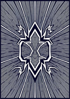 Bold Geometric Black and White Abstract Design Rug