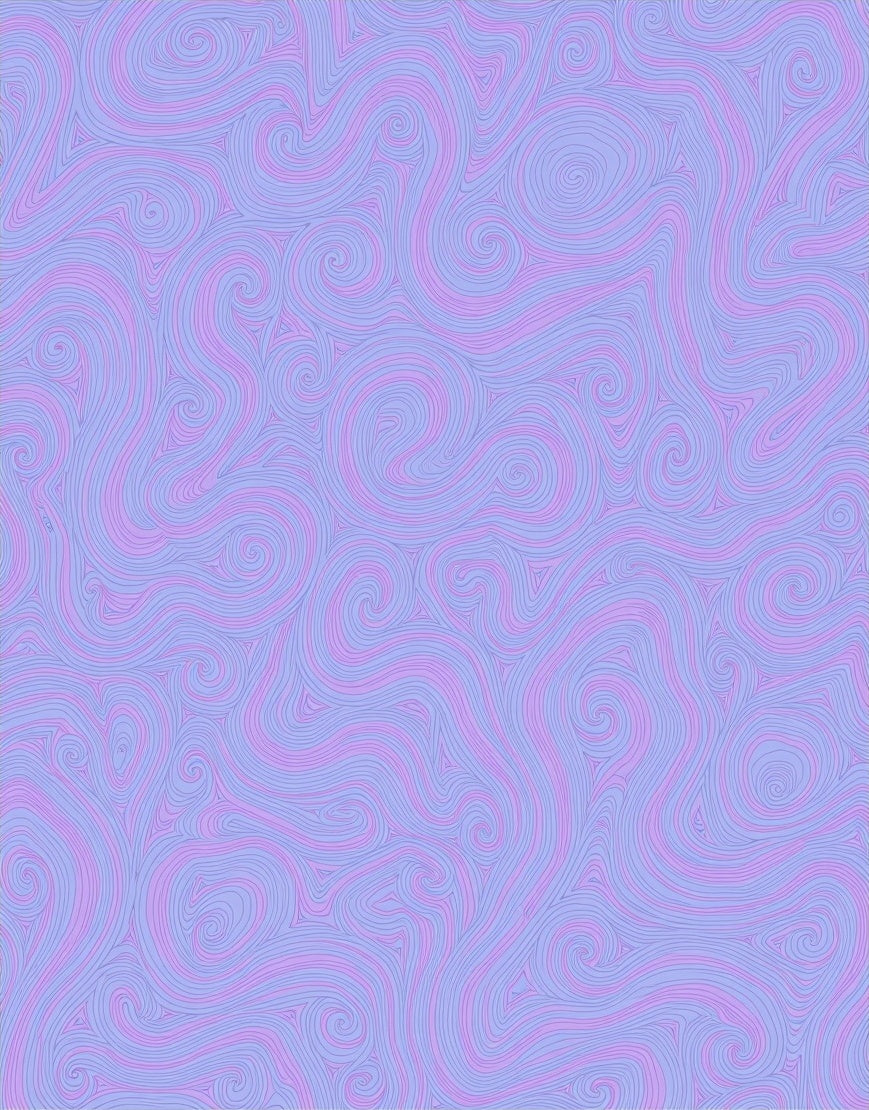 Abstract Swirls Soft Pattern Rug