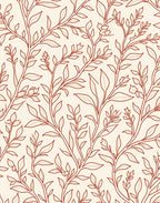 Botanical Branch Line Art Design Rug