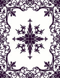 Classic Floral Medallion Border Design Rug