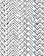 Abstract Black White Geometric Lines Rug