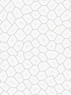 Geometric Cracked Lines Pattern Rug