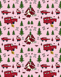 Red Caravan Forest Adventure Rug