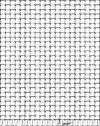 Simple Black Grid Pattern Rug