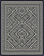 Intricate Medieval Geometric Ornament Rug