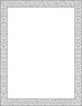 Black White Interlocking Geometric Pattern Rug