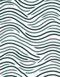 Modern Wavy Stripes Aesthetic Design Rug