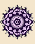 Intricate Mandala Floral Pattern Rug