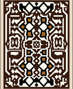 Intricate Geometric Pattern Rug