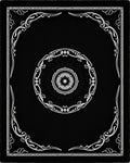Black White Ornate Mandala Design Rug